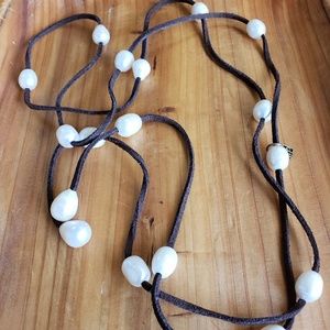 Wrap bracelet/lariat necklace